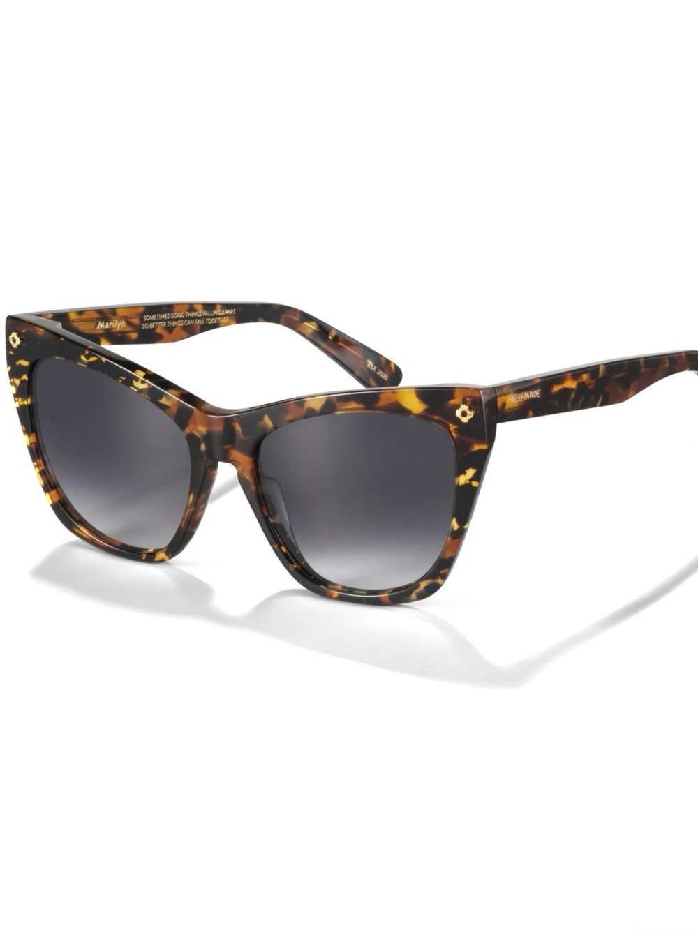 Marilyn Tortoiseshell Women's Cat-eye Sunglasses